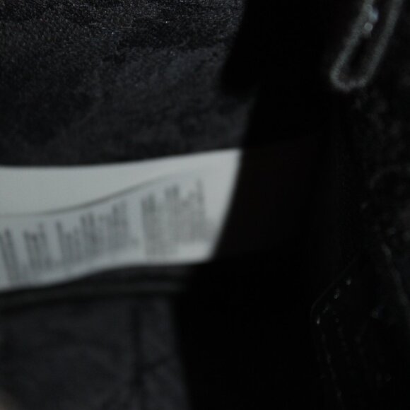 Versace Jacquard Barocco Athena Tote Black Top Handle Shoulder Bag Crossbody - Picture 9 of 10